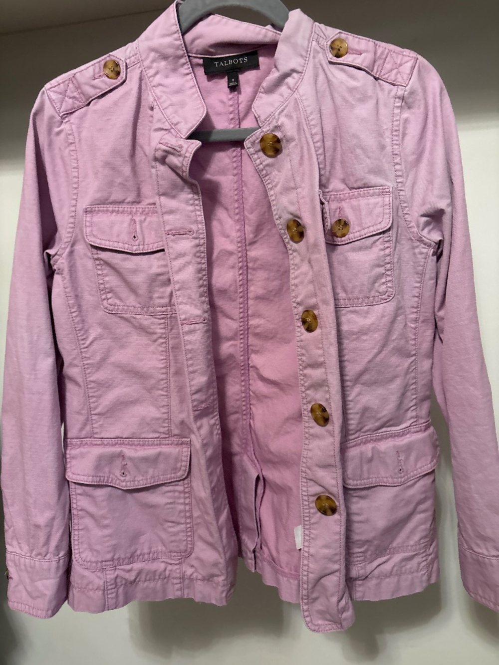 Talbots lilac jacket small